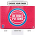 NBA Detroit Pistons Distressed Dell Vostro Skin